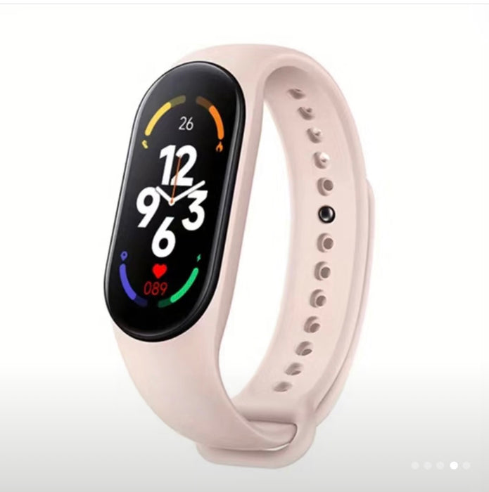 New Smartband Fitness Smart Bracelet Heart Rate Blood Pressure Measurement Waterproof Smart Watch Men Women